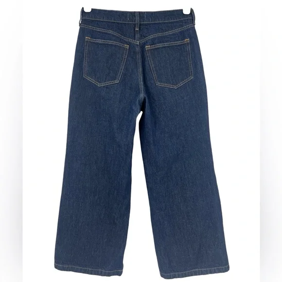 Abercrombie & Fitch High Rise Wide Leg Jean SZ 28 New - Picture 5 of 9